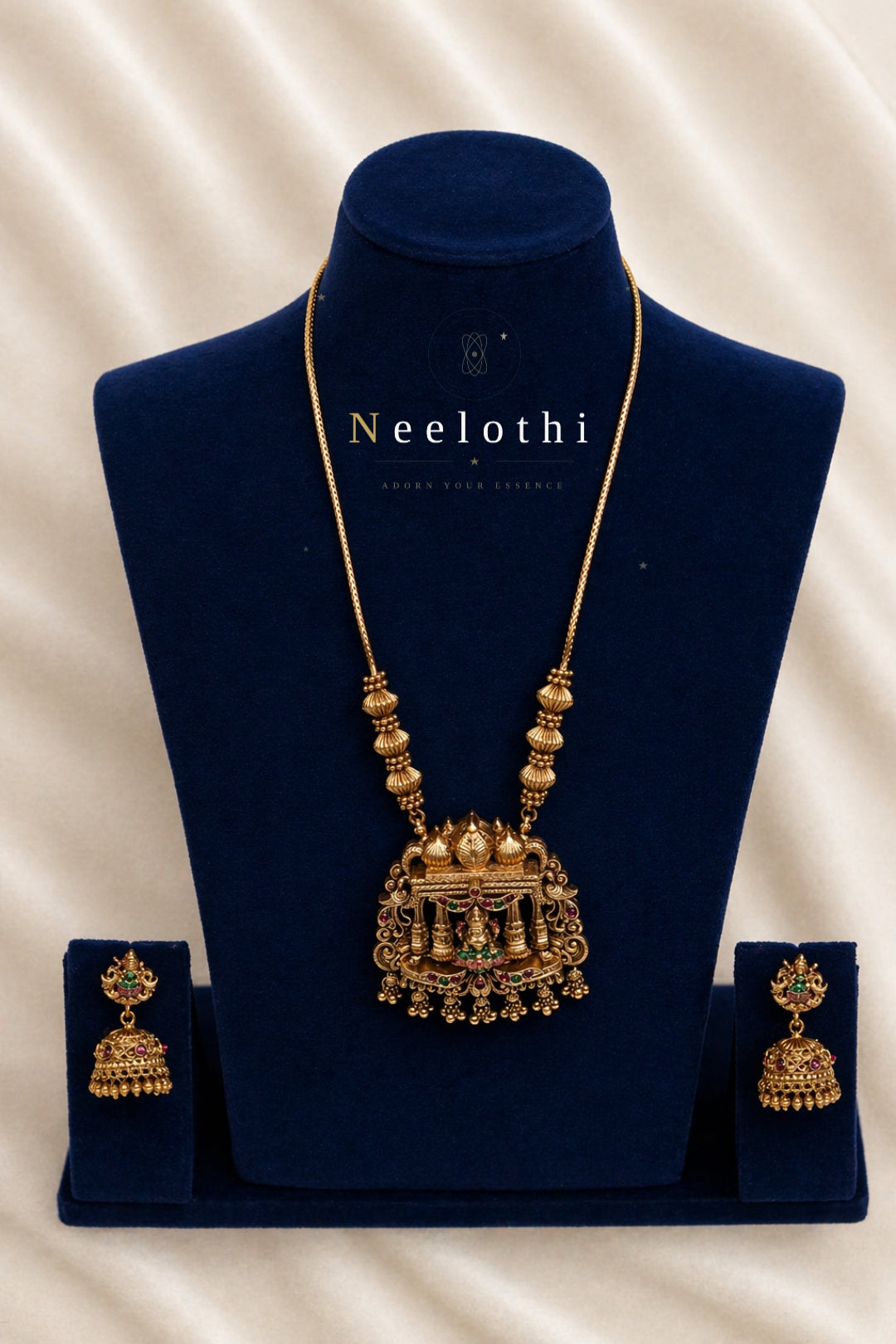 Shrivika Pendant Necklace set