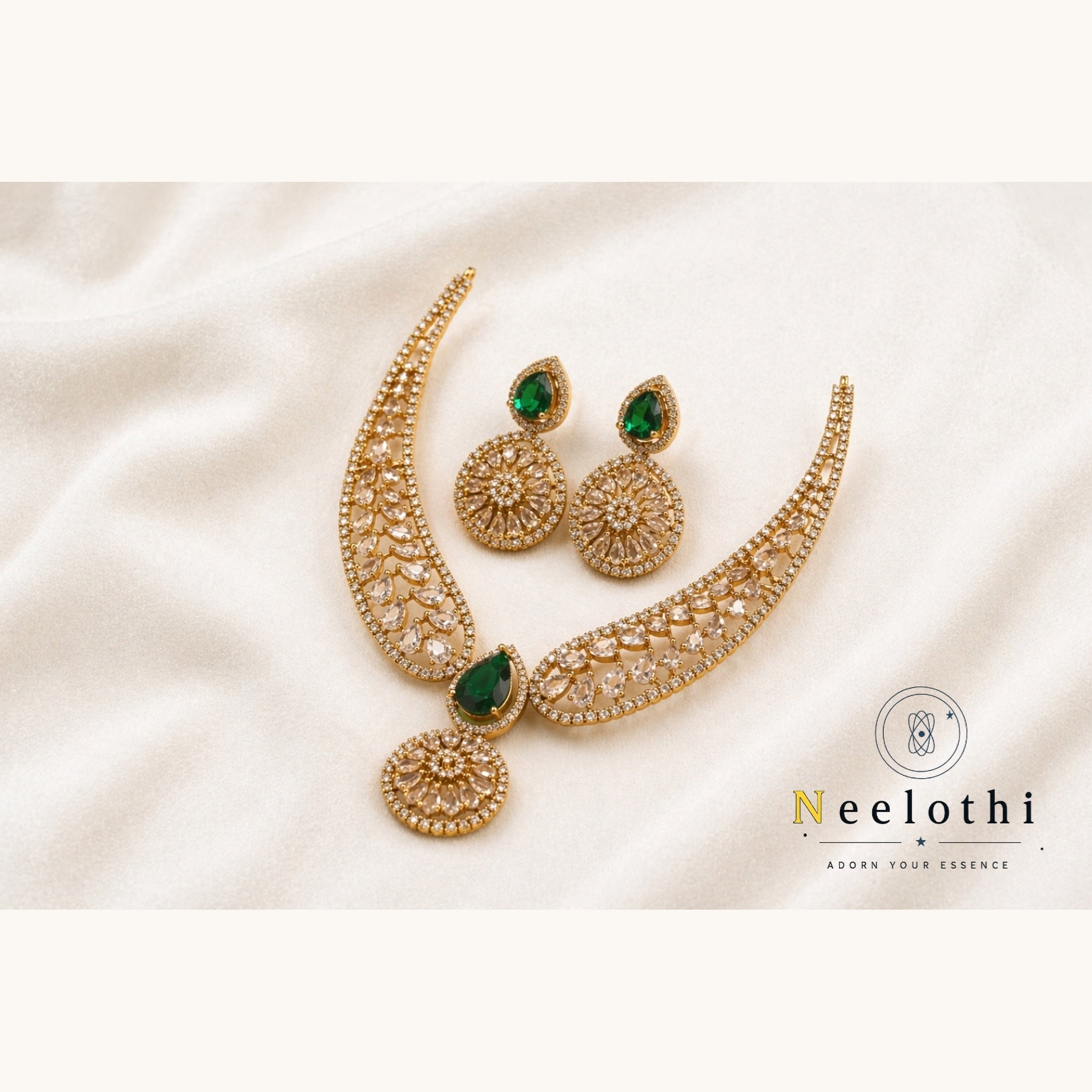 Zareen Victorian Necklace Set
