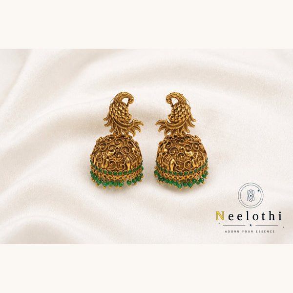 Mayuri Green Earing